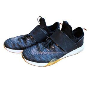 Nike Air Zoom Strong Black & Gold Training Sneakers Women's Size 7.5 Athleisure